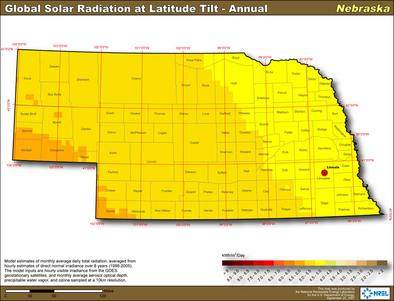 Nebraska Solar Power Info